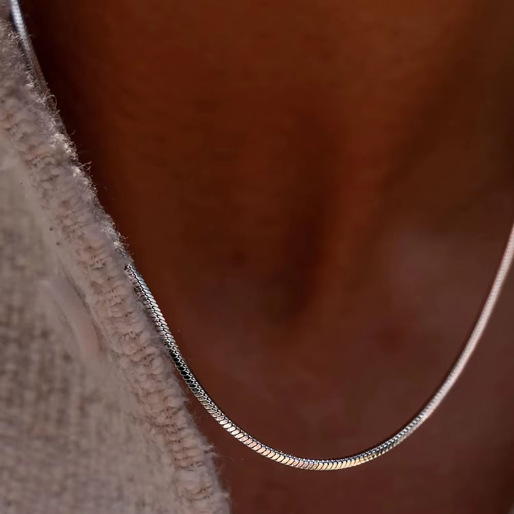Emanco Handmade Square Chain Necklace Stainless Steel Men Titanium Steel Clavicular Chain Jewelry Accessories Direct Wholesa