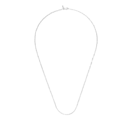 Emanco Fashion Men'S Necklace 2MM Stainless Steel Paperclip Chain Gold-Plated Punk Accessories Christmas Birthday Gift Wholesale